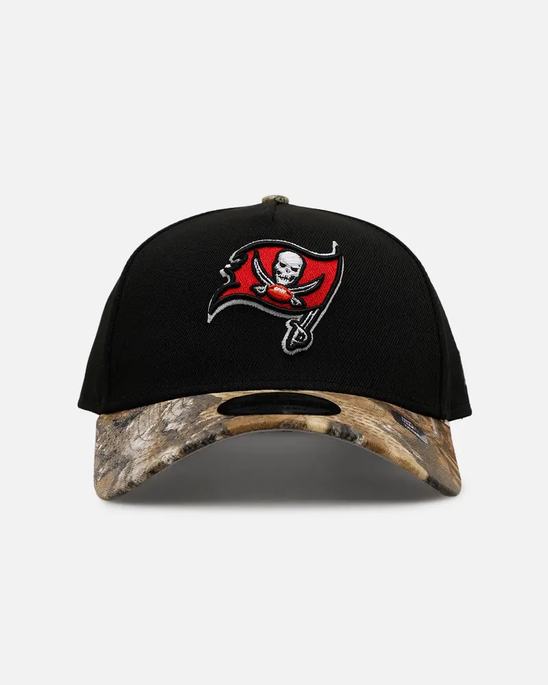 New Era Tampa Bay Buccaneers 'Black Crown Realtree Visor' 9Forty A-Frame Snapback Realtree Edge/Black 1