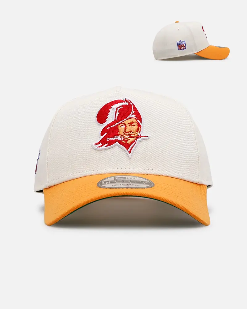 New Era Tampa Bay Buccaneers 'Throwback Bowl' 9Forty A-Frame Snapback Chrome/Otc 1