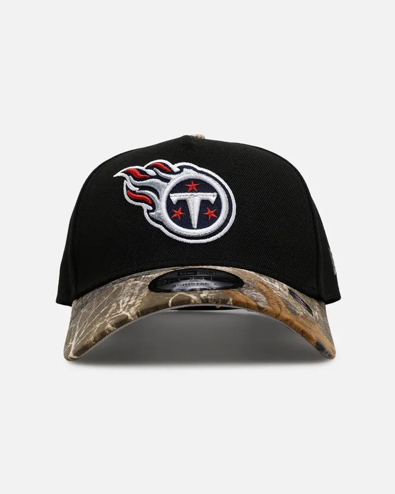 New Era Tennessee Titans 'Black Crown Realtree Visor' 9Forty A-Frame Snapback Realtree Edge/Black 1