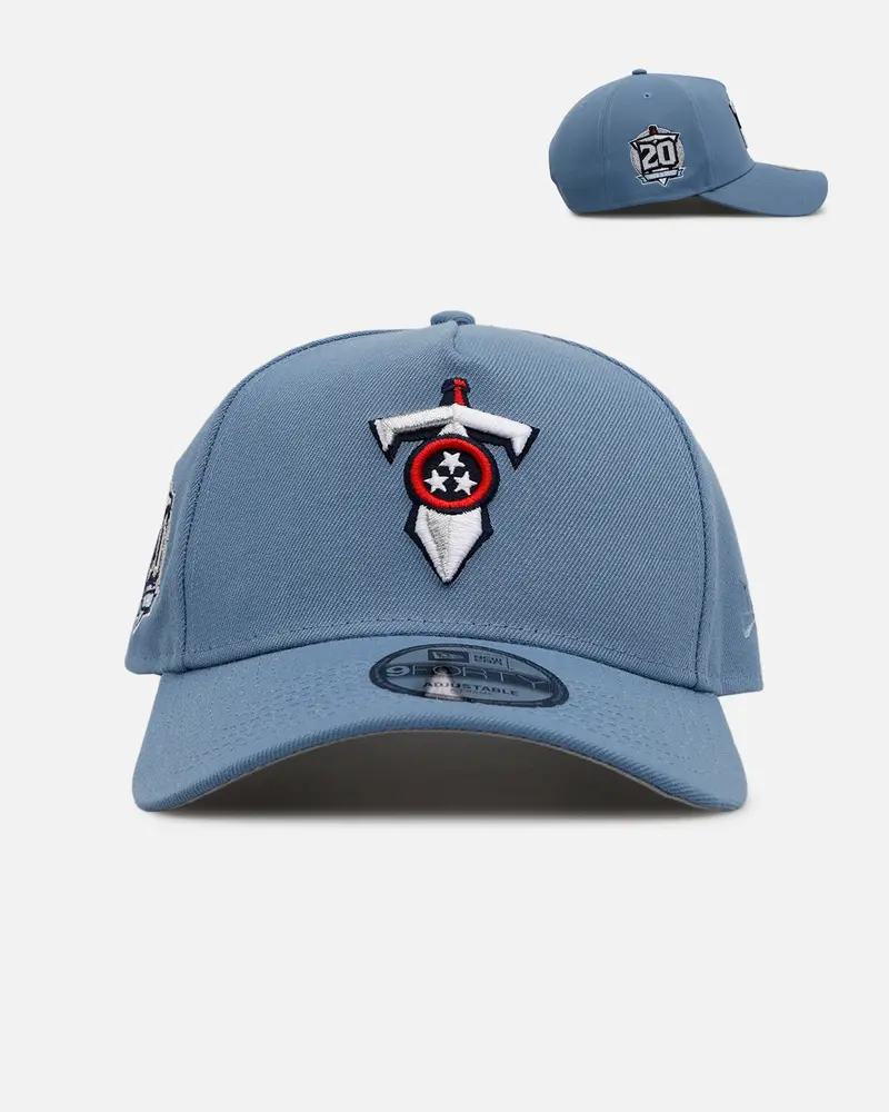 New Era Tennessee Titans 'Faded Blue' 9Forty A-Frame Snapback Faded Blue 1