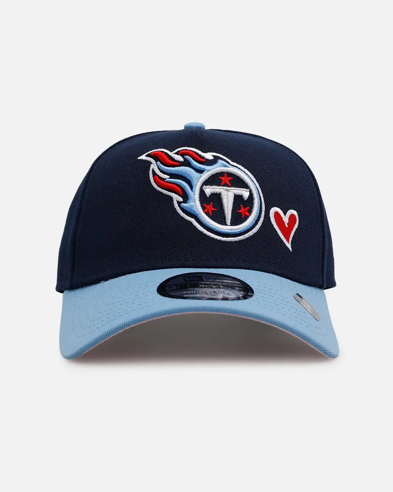 New Era Tennessee Titans 'Team Color Hearts' 9Forty A-Frame Snapback Official Team Color 1