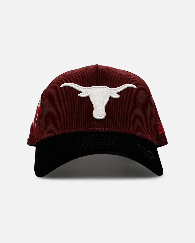 New Era Texas Longhorns 'Certified Lover 2.0' 9Forty A-Frame Snapback Maroon 1
