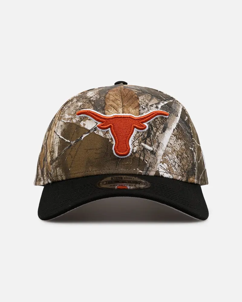 New Era Texas Longhorns 'Southeastern Conference' 9Forty A-Frame Snapback Realtree 1
