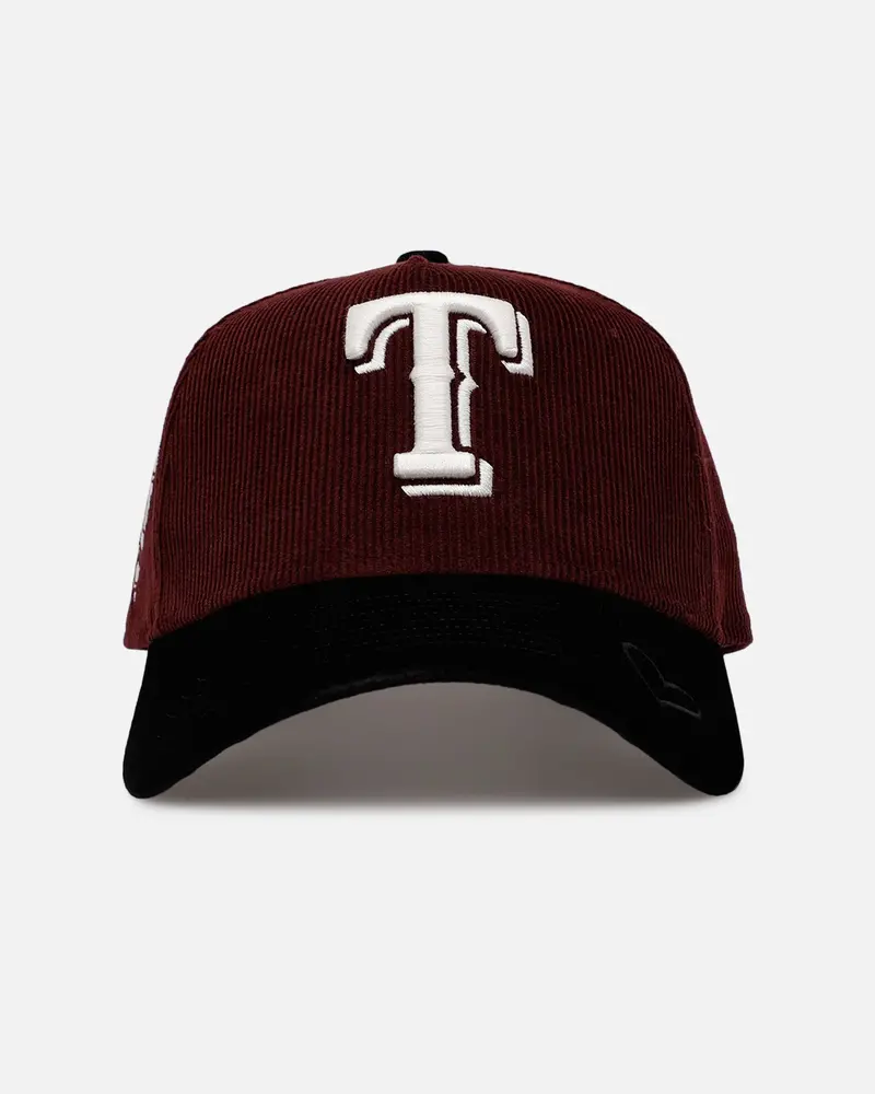 New Era Texas Rangers 'Certified Lover 2.0' 9Forty A-Frame Snapback Maroon 1