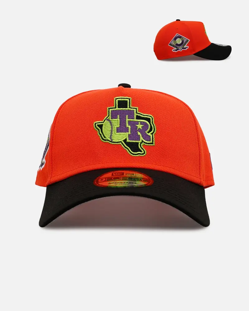 New Era Texas Rangers 'Halloween' 9Forty A-Frame Snapback Orange/Black 1