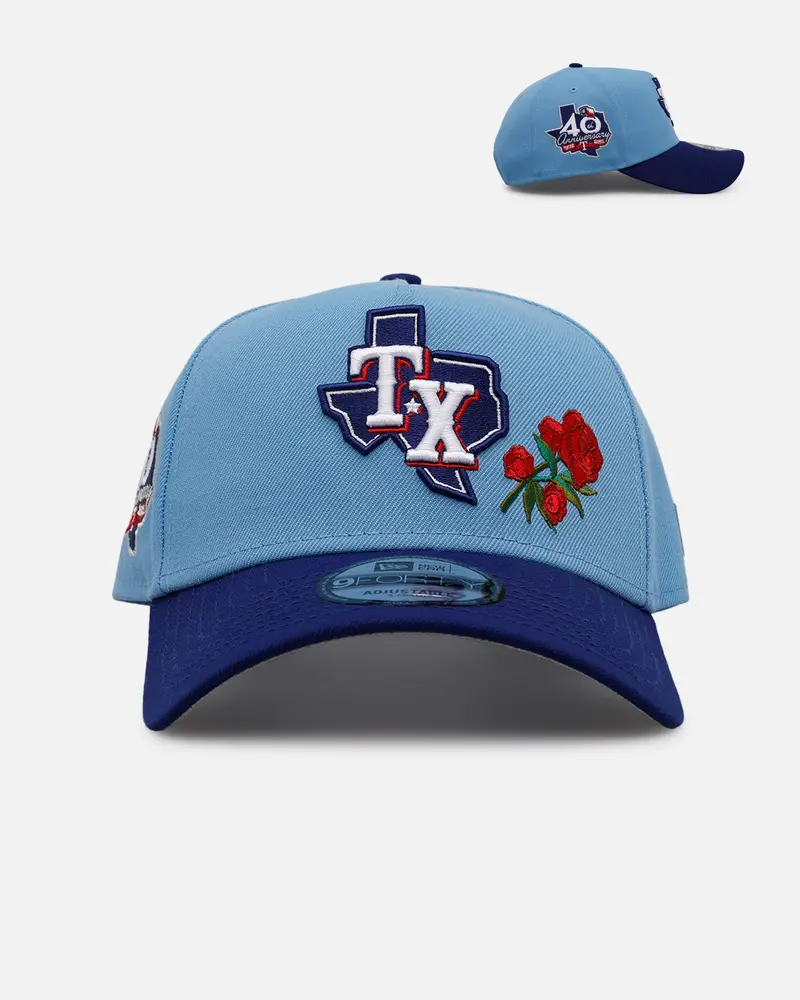 New Era Texas Rangers 'Official Team Color Rose' 9Forty A-Frame Snapback Official Team Color 1