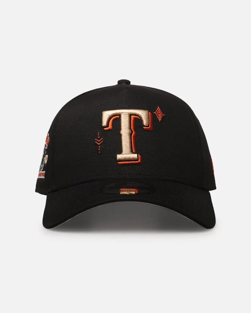 New Era Texas Rangers 'Sunset Trails 2.0' 9Forty A-Frame Snapback Black 1