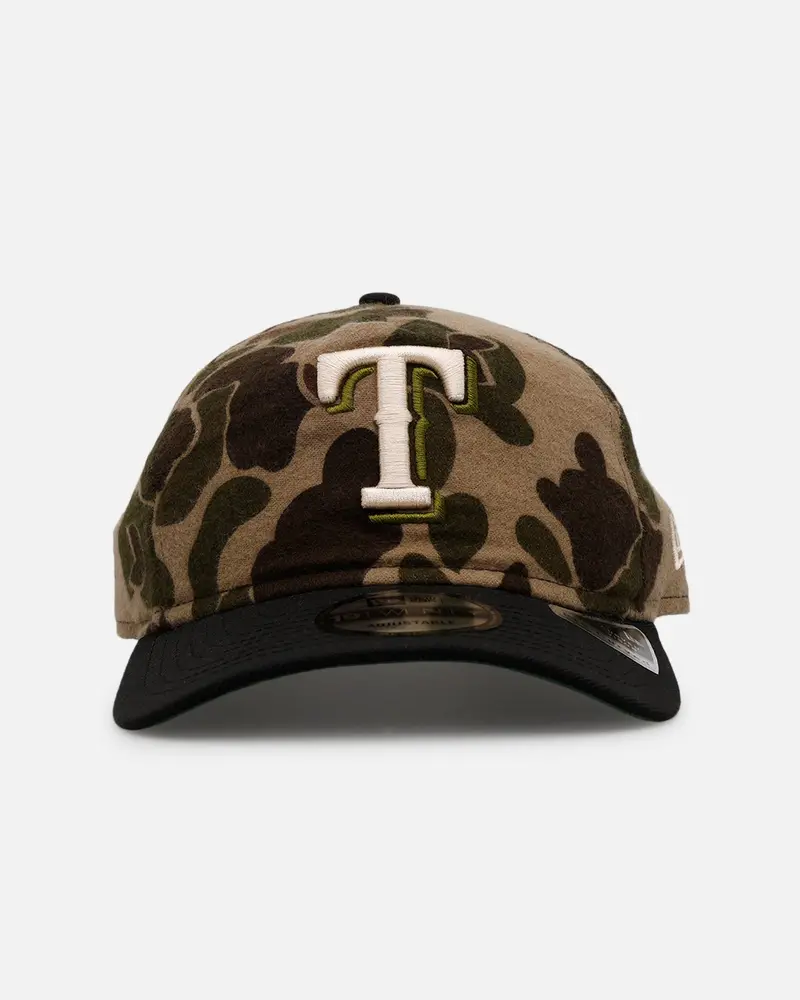 New Era Texas Rangers 'Wool Duck Camo' 19Twenty Strapback Duck Camo 1