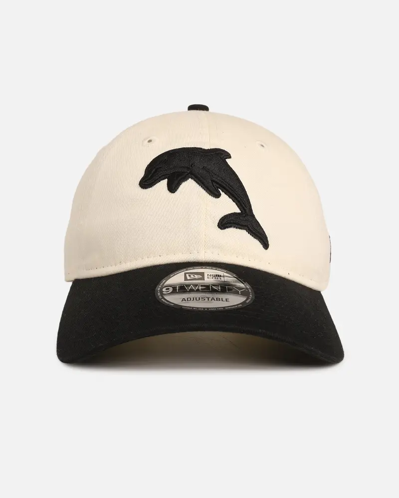 New Era The Dolphins 'Nrl Two Tone' 9Twenty Strapback Chrome White/Black 1
