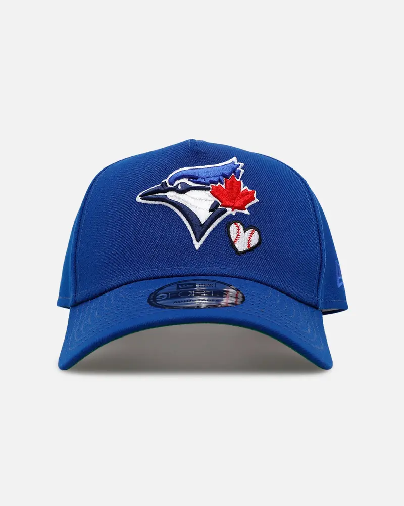 New Era Toronto Blue Jays 'Baseball Hearts' 9Forty A-Frame Snapback Official Team Color 1