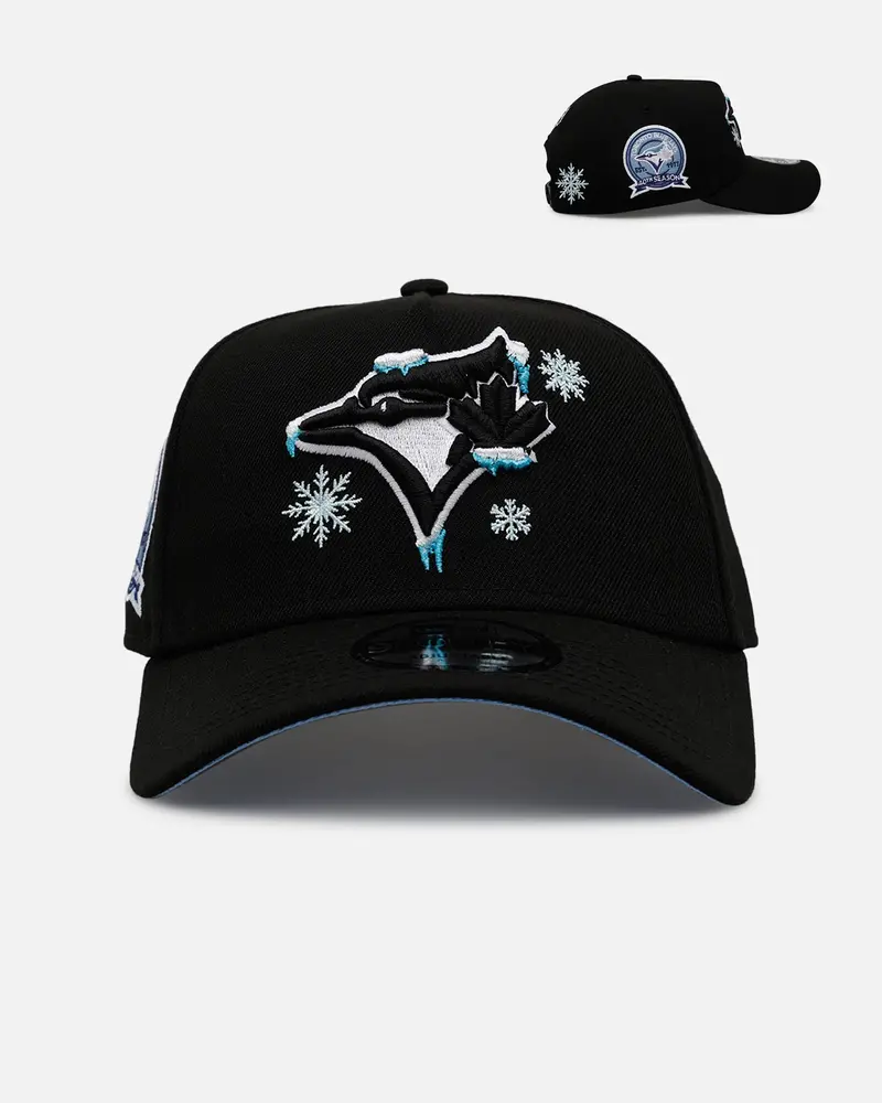 New Era Toronto Blue Jays 'Cold As Ice' 9Forty A-Frame Snapback Black 1