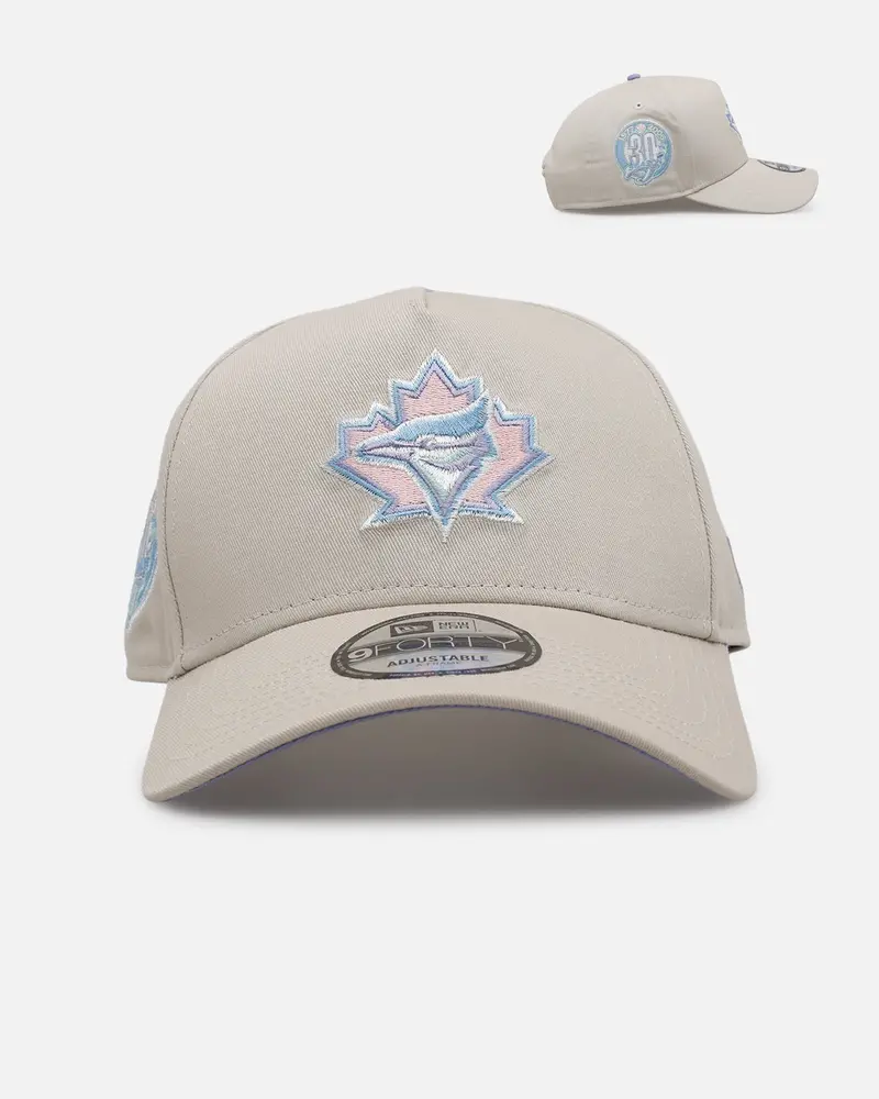 New Era Toronto Blue Jays 'Pastel 2.0' 9Forty A-Frame Snapback Stone 1