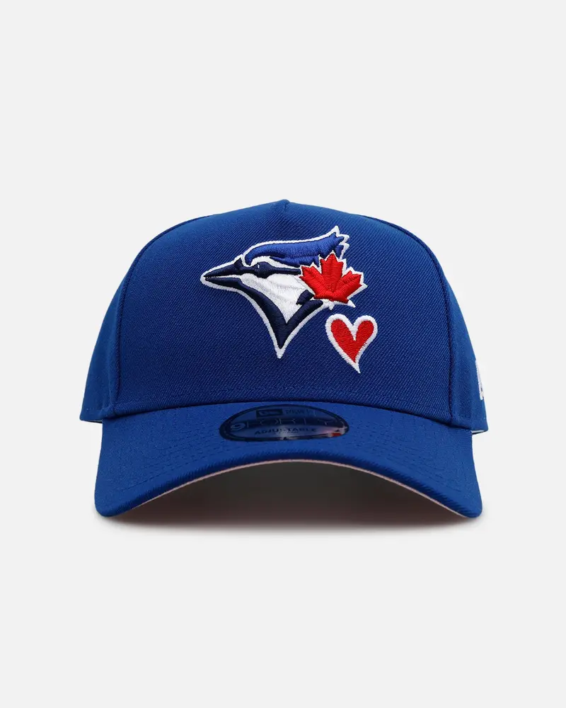 New Era Toronto Blue Jays 'Team Color Hearts' 9Forty A-Frame Snapback Official Team Color 1