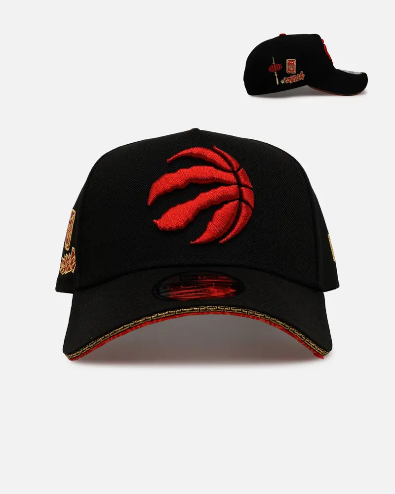New Era Toronto Raptors 'Longevity' 9Forty A-Frame Snapback Black/Red 1