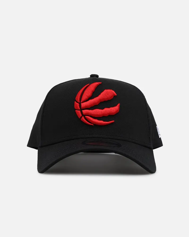 New Era Toronto Raptors 'Upside Down Nba' 9Forty A-Frame Snapback Black 1