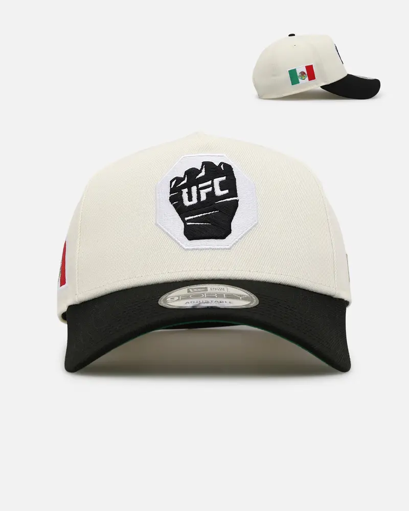 New Era Ufc Glove 'Noche Ufc' 9Forty A-Frame Snapback Chrome/Black 1