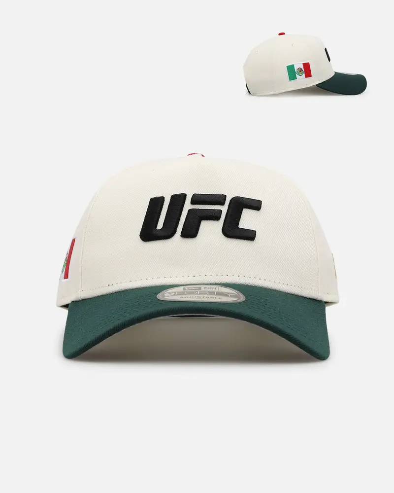 New Era Ufc Mex 'Noche Ufc' 9Forty A-Frame Snapback Chrome/Dark Green 1