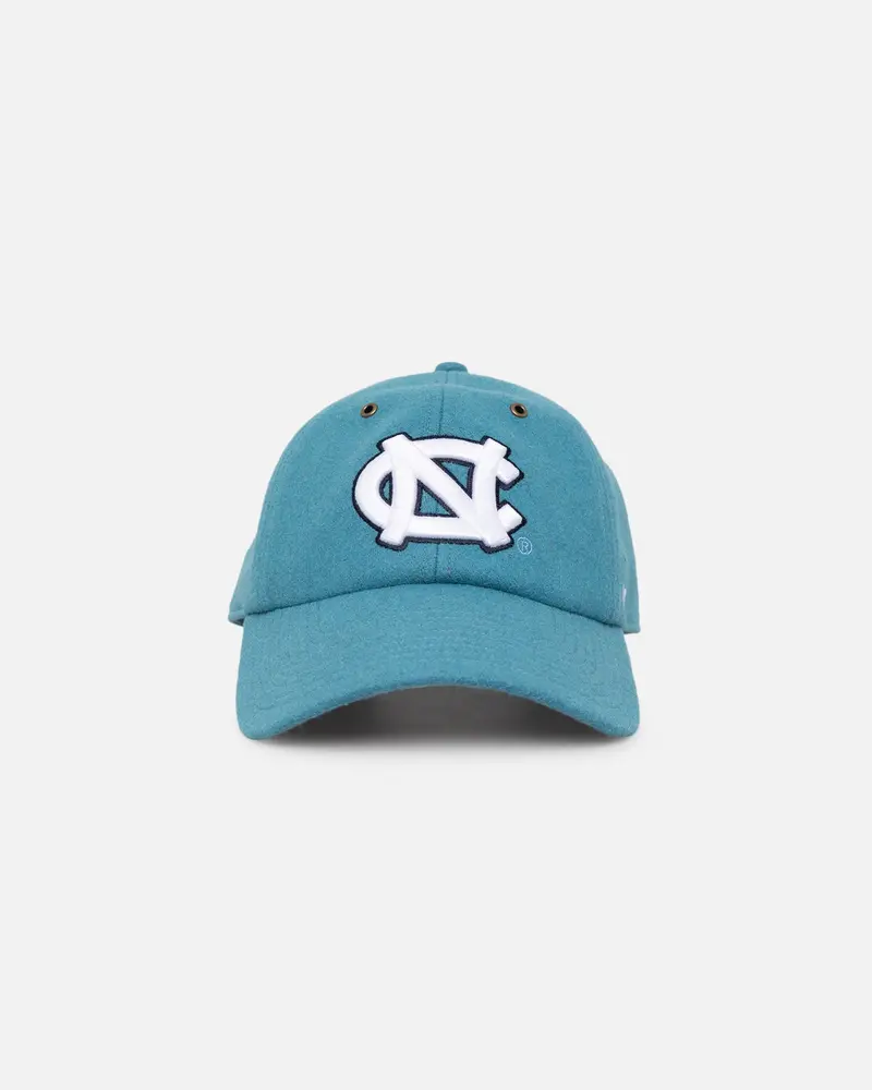 New Era University Of North Carolina Tar Heels Wooly Clean Up Strapback Columbia 1