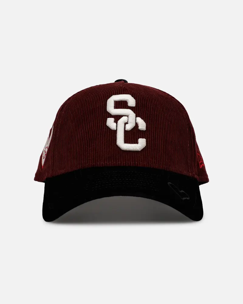 New Era University Of Southern California Trojans 'Certified Lover 2.0' 9Forty A-Frame Snapback Maroon 1