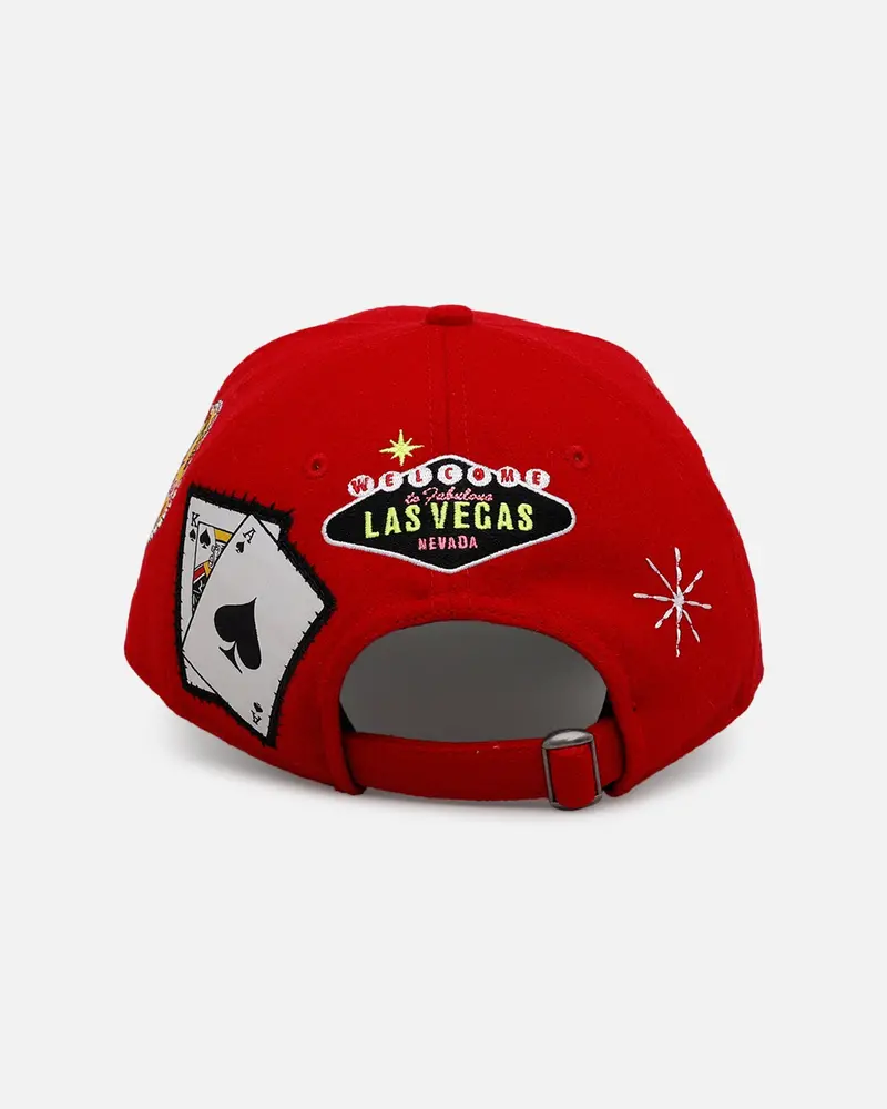 New Era Unlv Rebels 'Lost Wages' 9Forty A-Frame Snapback Red 2