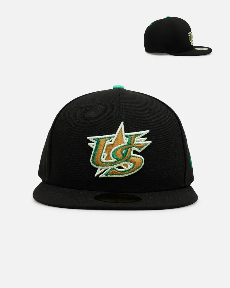 New Era Usa Team 'St. Patrick's Day' 59Fifty Fitted Black/Green 1