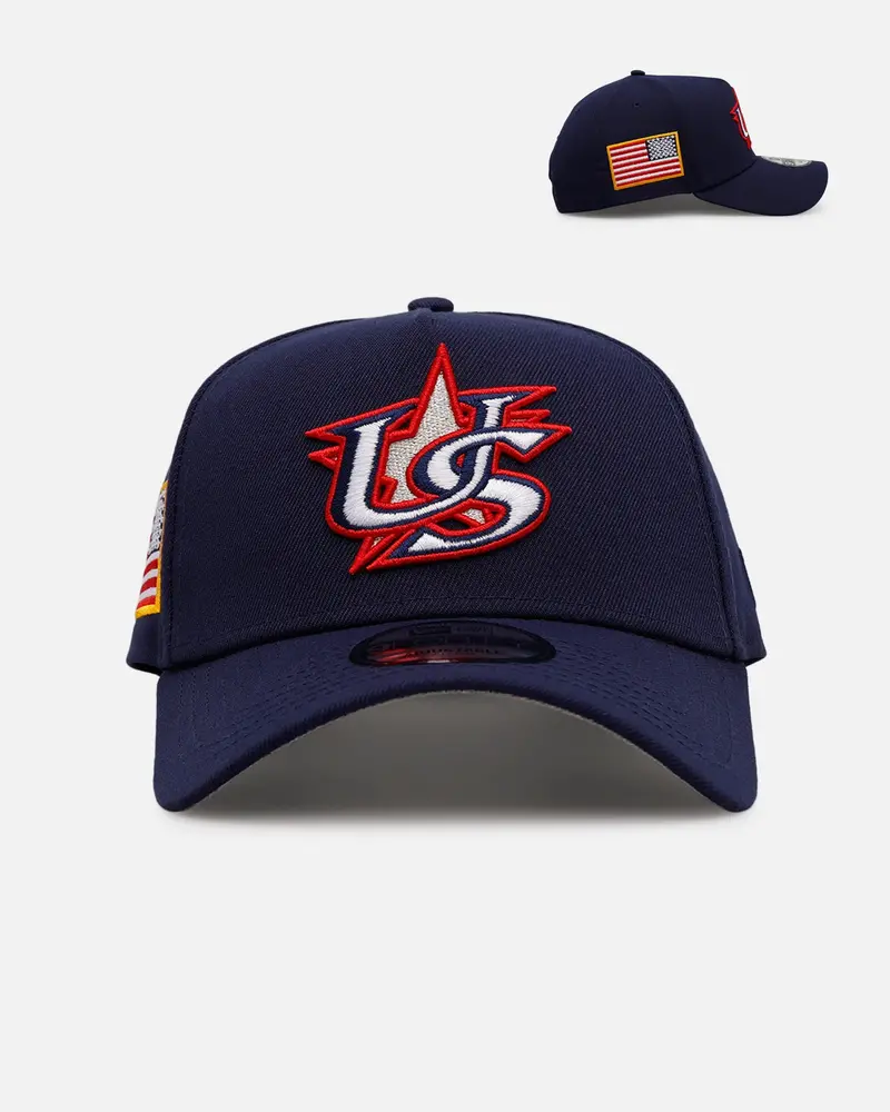 New Era Usa 'World Baseball Classic' 9Forty A-Frame Snapback Official Team Color 1
