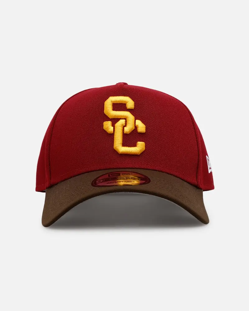 New Era Usc Trojans 'Walnut Visor' 9Forty A-Frame Snapback Walnut 1
