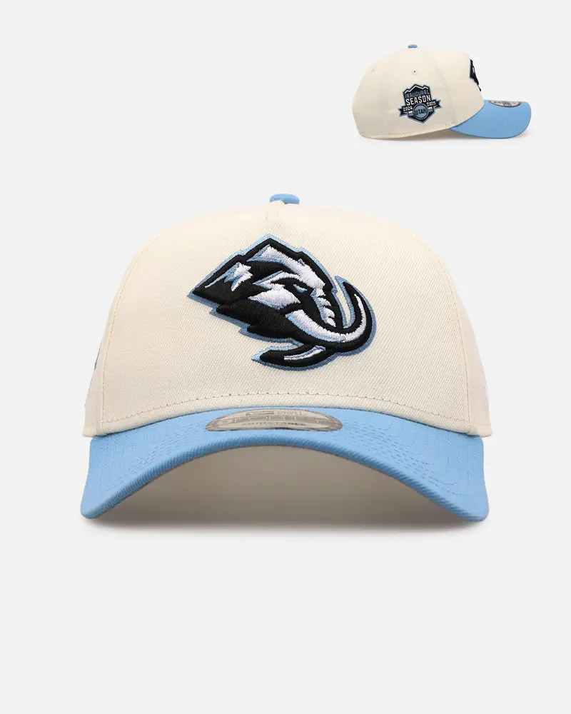 New Era Utah Mammoth 'Team Color Visor' 9Forty A-Frame Snapback Chrome/Official Team Color 1