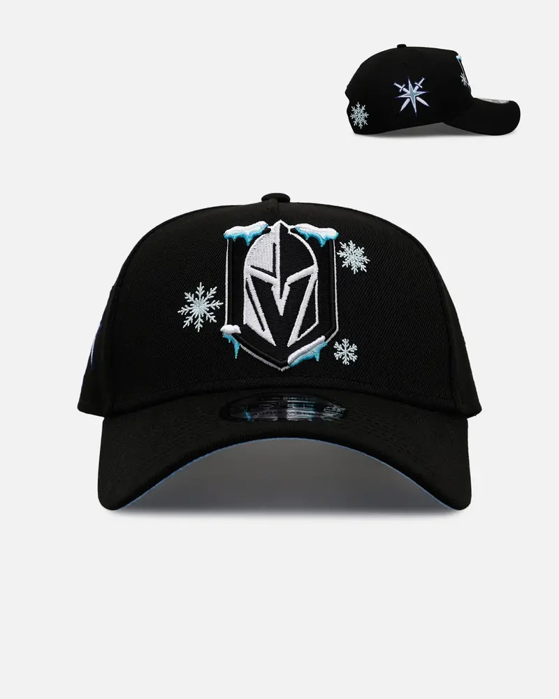 New Era Vegas Golden Knights 'Cold As Ice' 9Forty A-Frame Snapback Black 1