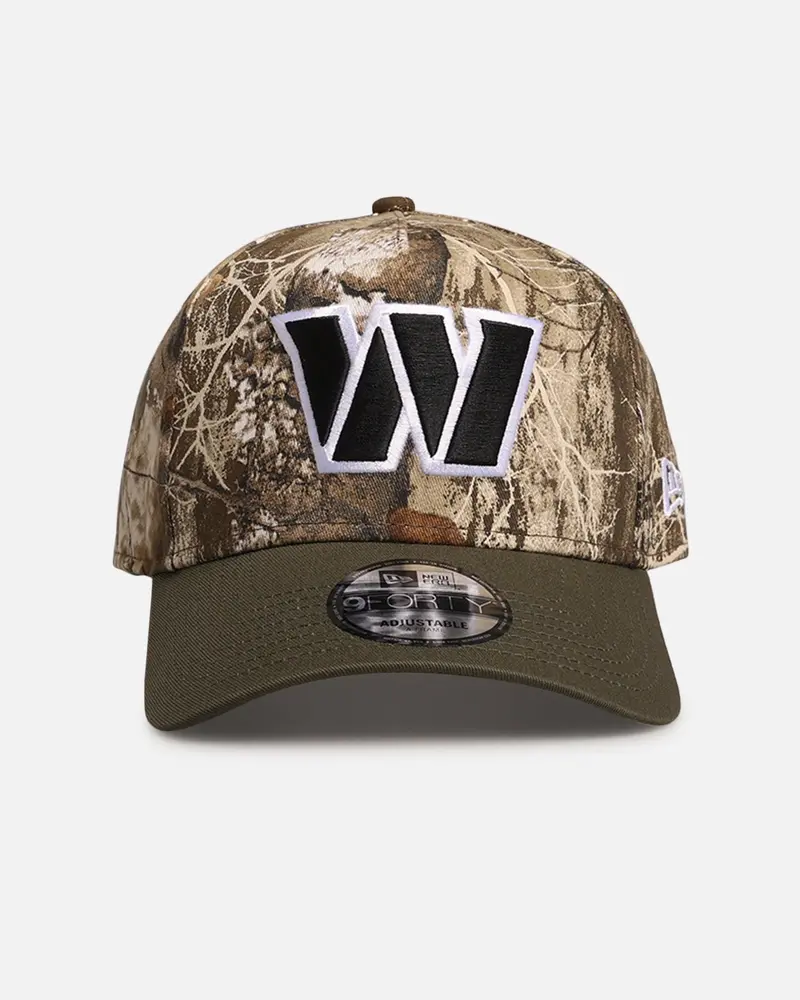New Era Washington Commanders 'Nfl Season Kick Off' 9Forty A-Frame Snapback Realtree/Olive 1