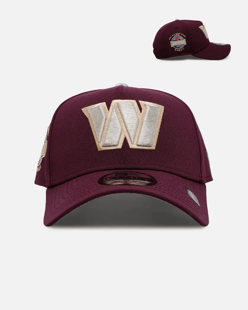 New Era Washington Commanders 'Plum' 9Forty A-Frame Snapback Plum 1