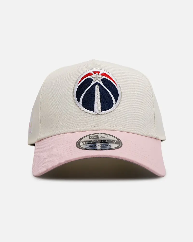 New Era Washington Wizards 'Pink Lemonade' 9Forty A-Frame Snapback Pink/Yellow 1