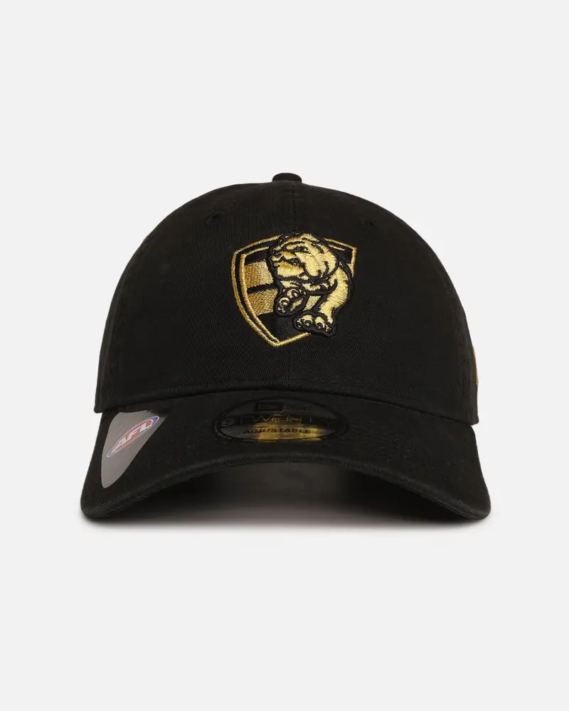 New Era Western Bulldogs 'Afl Black & Gold' 9Twenty Strapback Black/Gold 1