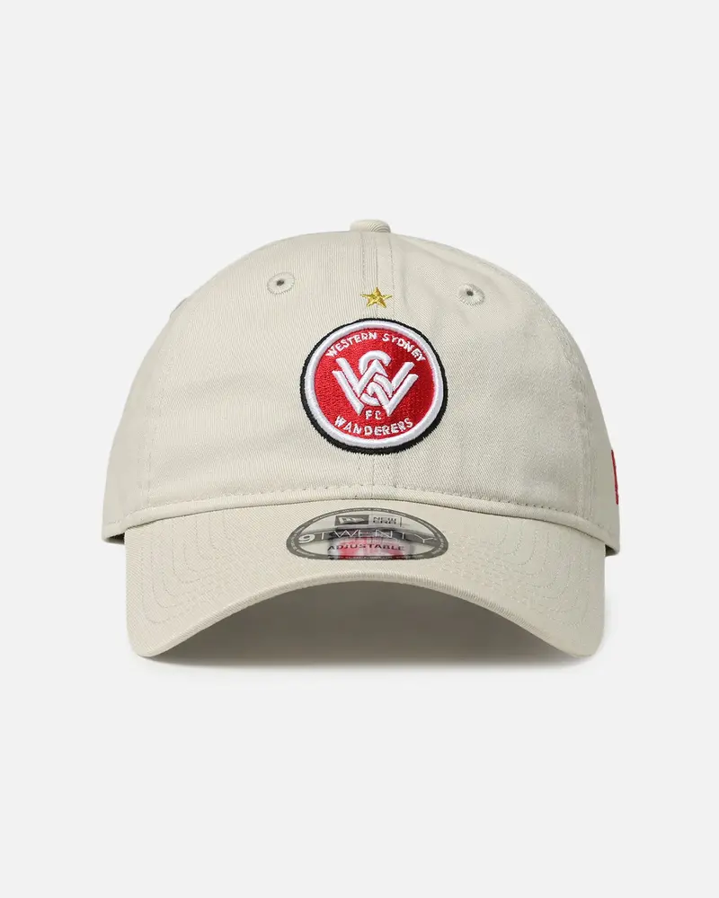 New Era Western Sydney Wanderers Fc 'A-League Season Kick Off' 9Twenty Strapback Medium Beige 1