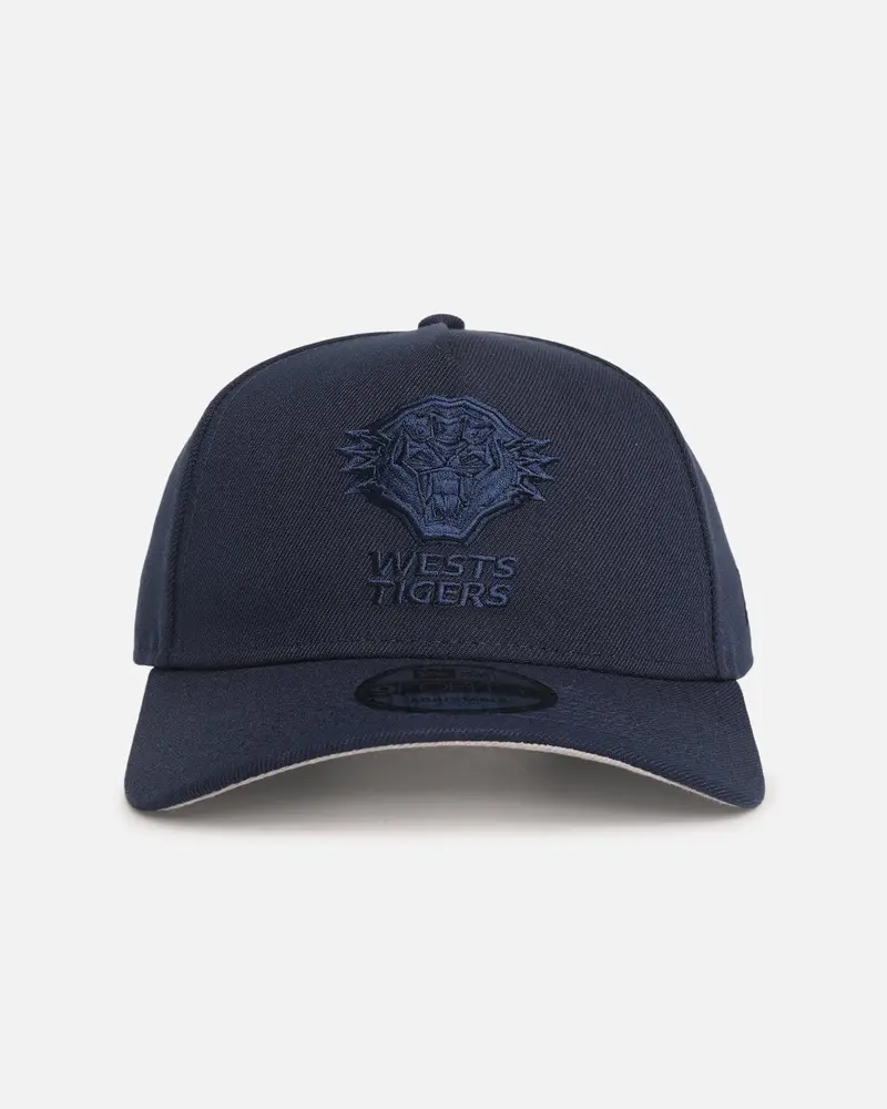 New Era Wests Tigers 'Ocean Blue' 9Forty A-Frame Snapback Oceanside Blue 1