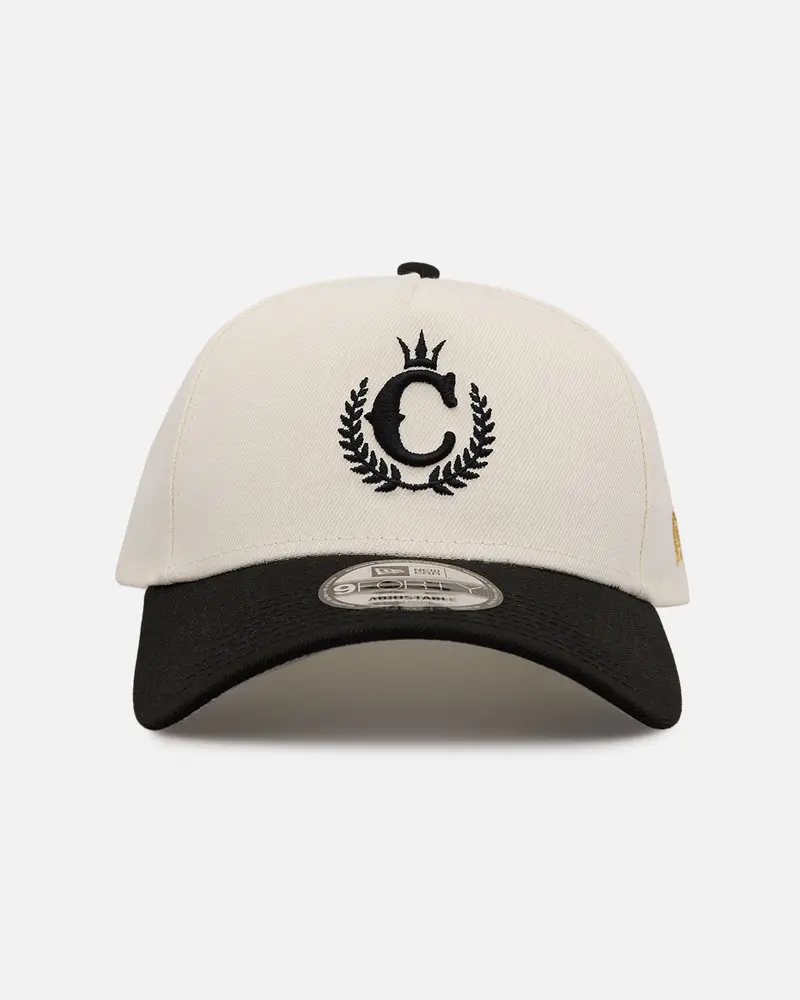 New Era X Culture Kings 9Forty A-Frame Snapback Chrome/Black 1