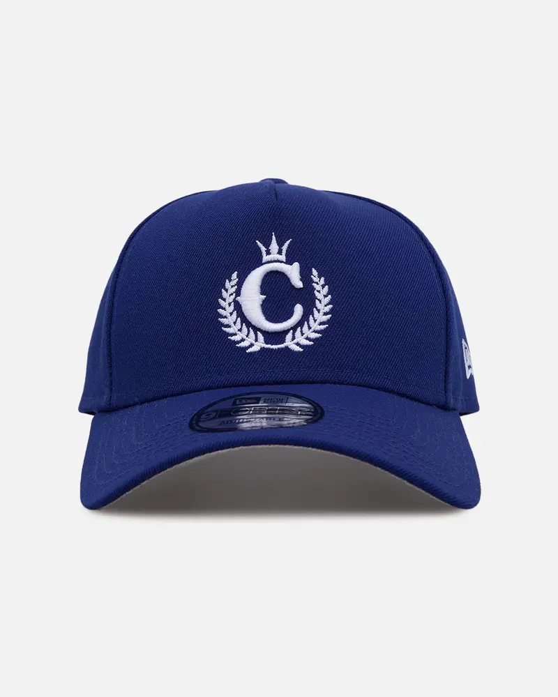 New Era X Culture Kings 9Forty A-Frame Snapback Dark Royal 1