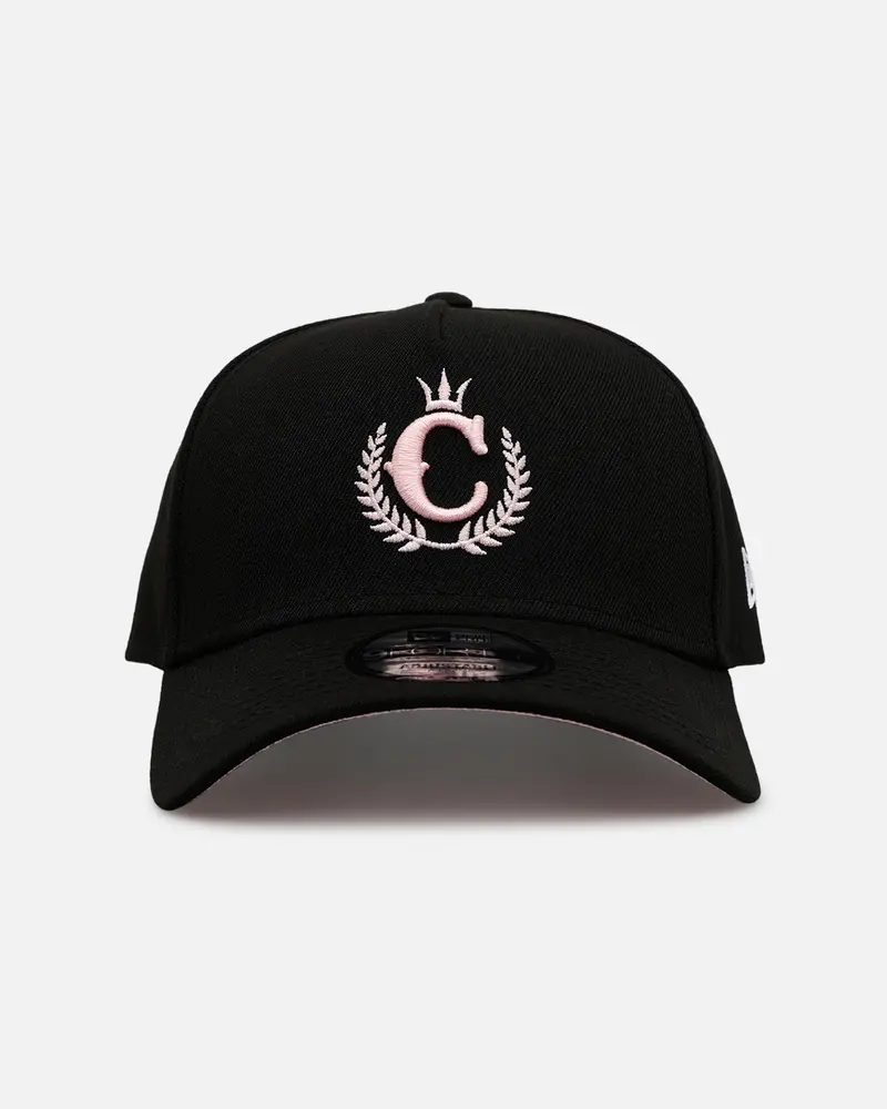 New Era X Culture Kings 'Black & Pink' 9Forty A-Frame Snapback Black/Pink 1