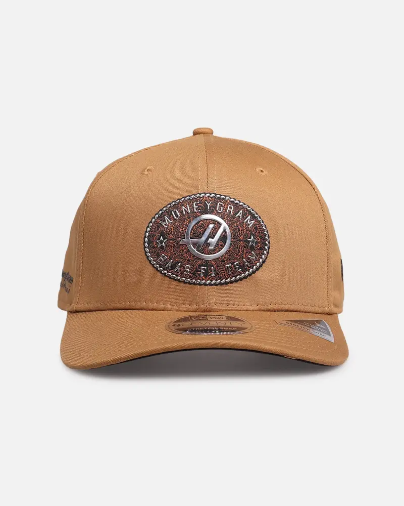 New Era X Haas F1 'Austin Gp Collection' 9Seventy Snapback Med Beige 1