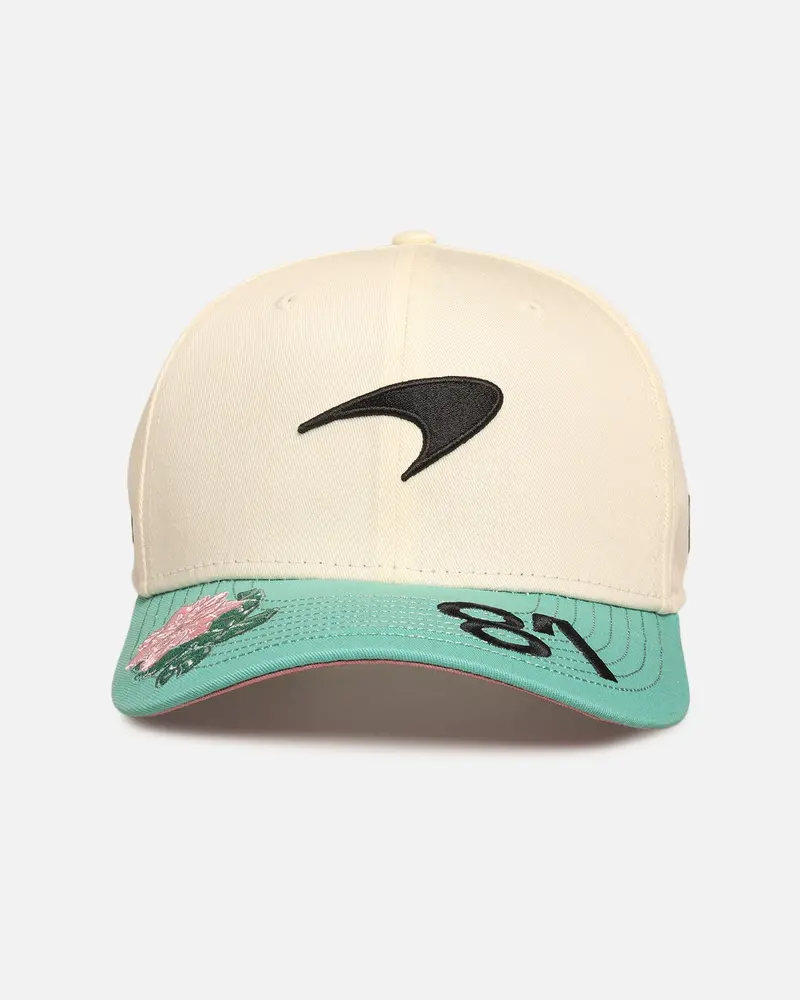 New Era X Mclaren F1 'Brazil' Oscar Piastri 9Seventy Snapback White 1
