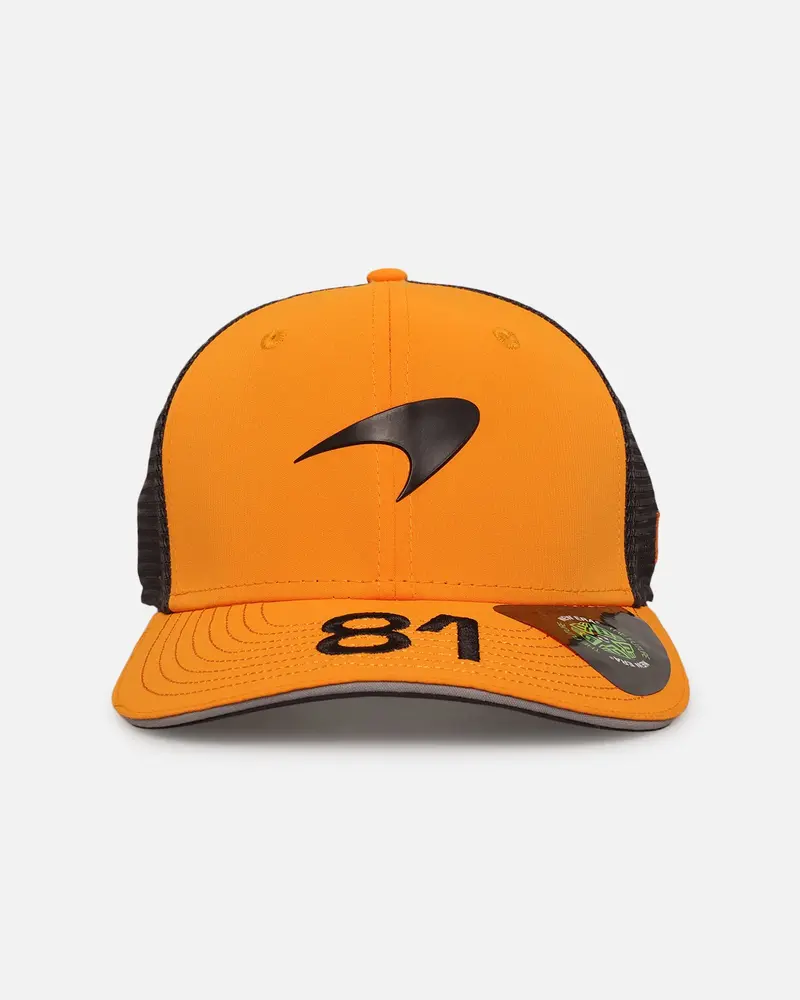 New Era X Mclaren Racing Piastri 9Seventy Trucker Snapback Medium Orange 1