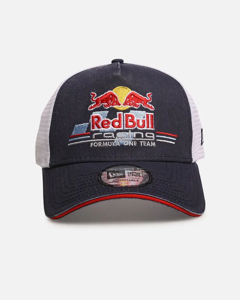 New Era X Red Bull Racing F1 9Forty A-Frame Trucker Snapback Dark Blue 1