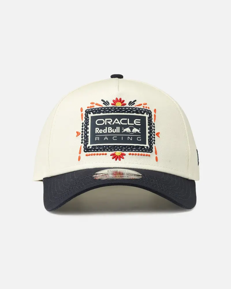 New Era X Red Bull Racing F1 Mexico Team 9Forty A-Frame Snapback White 1
