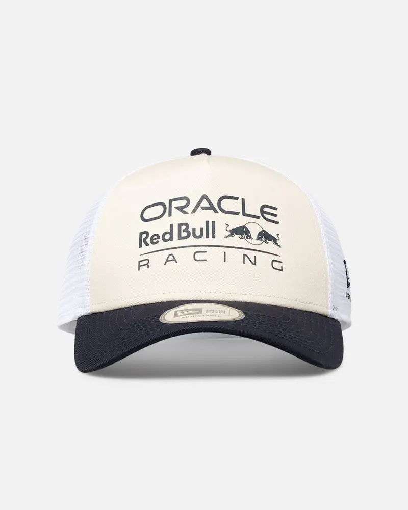 New Era X Red Bull Racing F1 'Seasonal' 9Forty A-Frame Snapback Light Beige 1