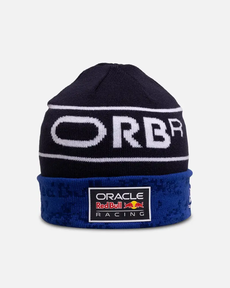 New Era X Red Bull Racing Team Cuff Beanie Dark Blue 1