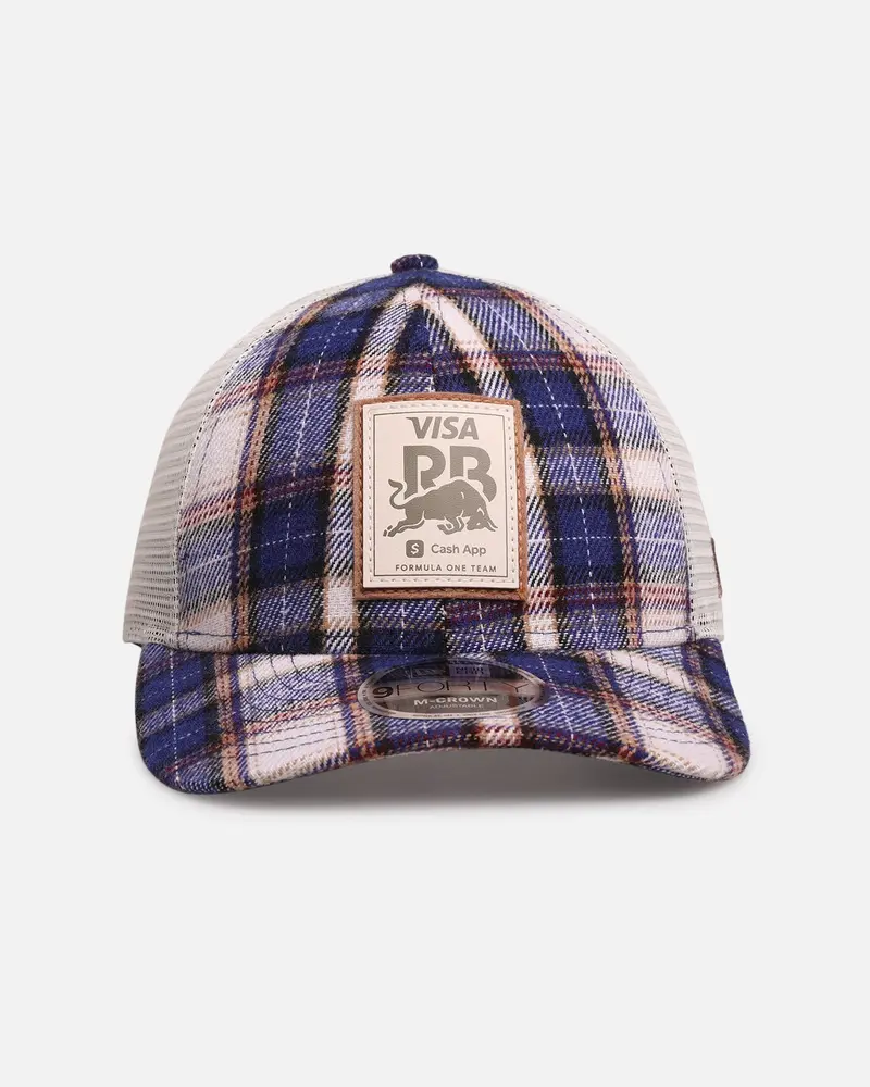 New Era X Red Bull Racing Visa Cards 'Austin Gp Collection' 9Forty A-Frame Trucker Snapback Dark Blue 1
