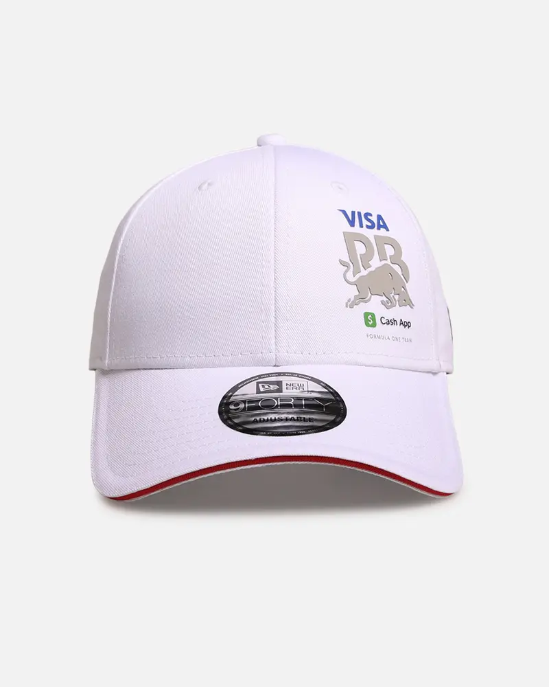 New Era X Red Bull Racing Visa Cards Flawless 9Forty A-Frame Strapback White 1