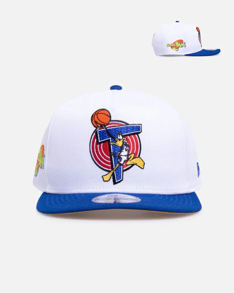 New Era X Space Jam Tune Squad Daffy Duck 9Fifty A-Frame Snapback White 1