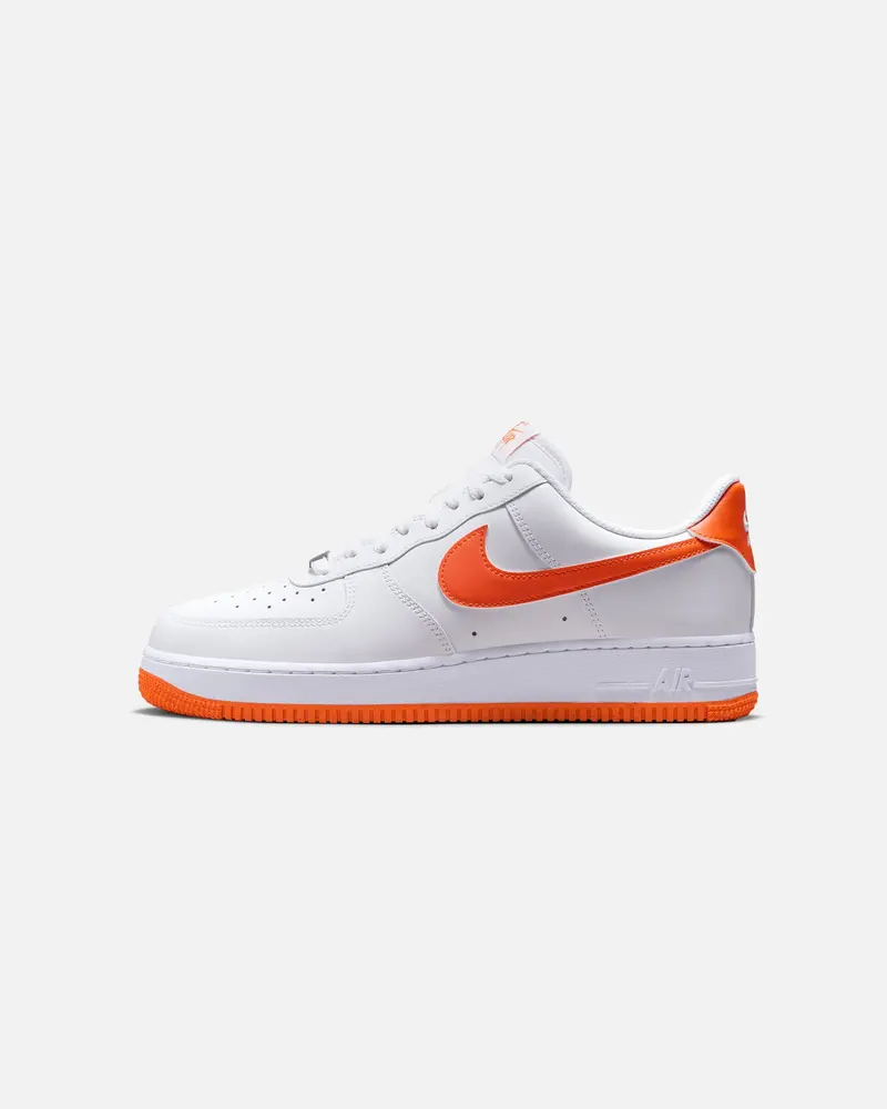 Nike Air Force 1 '07 White/Safety Orange 1