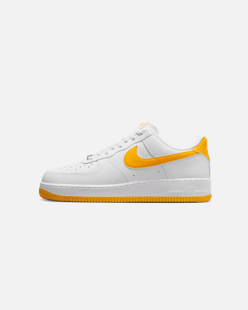 Nike Air Force 1 '07 White/University Gold 1